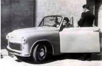 Prince Philip and the then-Princess Elizabeth in Malta, before the coronation